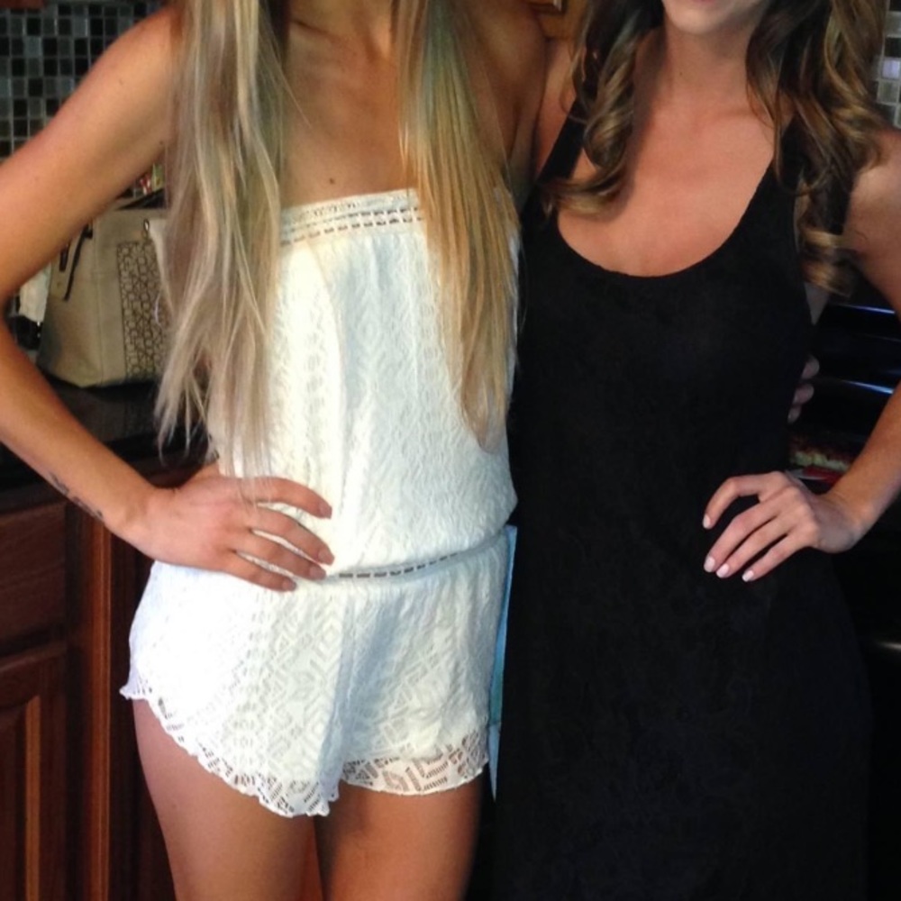 Lace romper